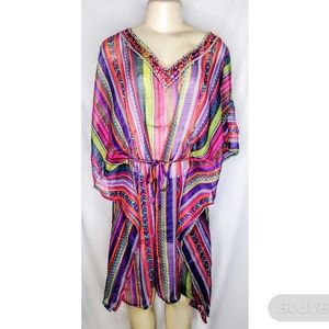 Swimsuit Cover Up With Bling